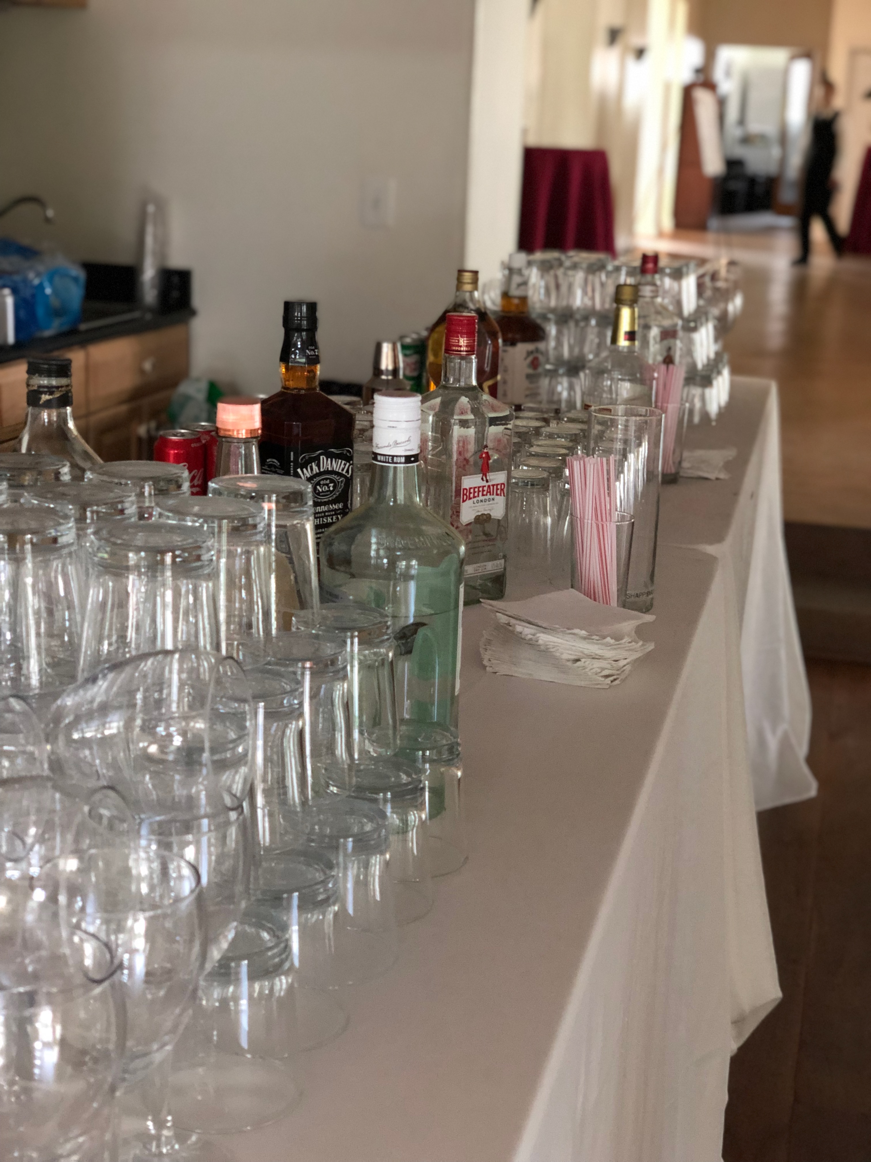 Bar set up