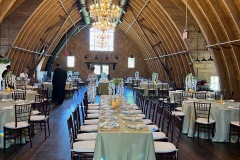 Sage and rustic theme at Sweeney Barn