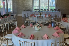 White and Mauve set up at Morais Vineyard